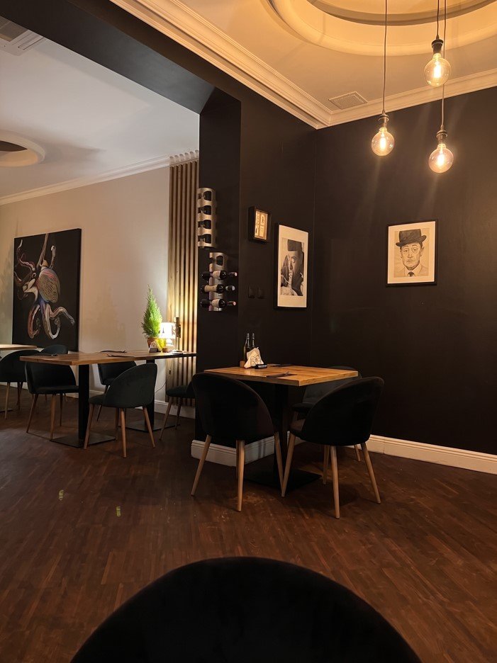 Wnętrze restauracji Farina